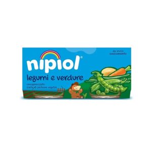 NIPIOL - LÉGUMINEUSES HOMOGÉNES - 2 x 80 GR - A PARTIR DE 6 MOIS - SANS GUUTTE